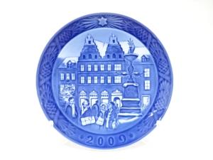 ROYAL COPENHAGEN　ロイヤルコペンハーゲン　Christmas at Amagertorv　イヤープレート(2009年)